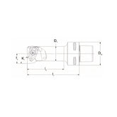 PSC Turning Tool DWLNR/L  Kr95° Coromant Capto Shank Insert: WNMM WNMG WNGA WNMA - Big-tools Industrial Supply Tools for Metal Cutting
